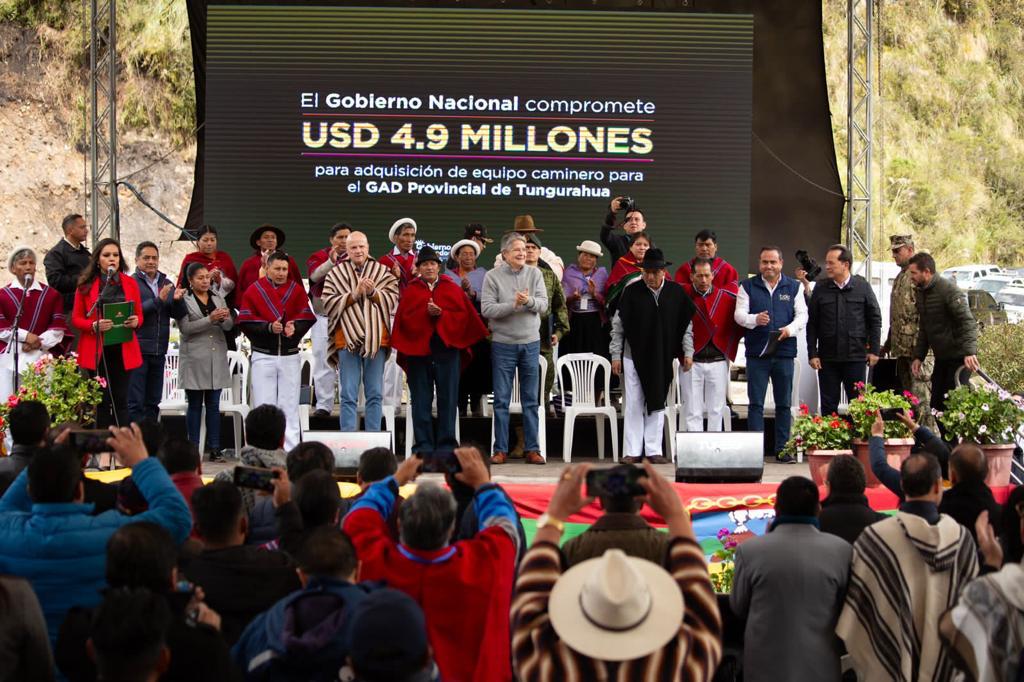 CON FINANCIAMIENTO DEL BDE POR USD 31.5 MILLONES SE EJECUTARÁN DOS PROYECTOSEN LA PROVINCIA DE TUNGURAHUA