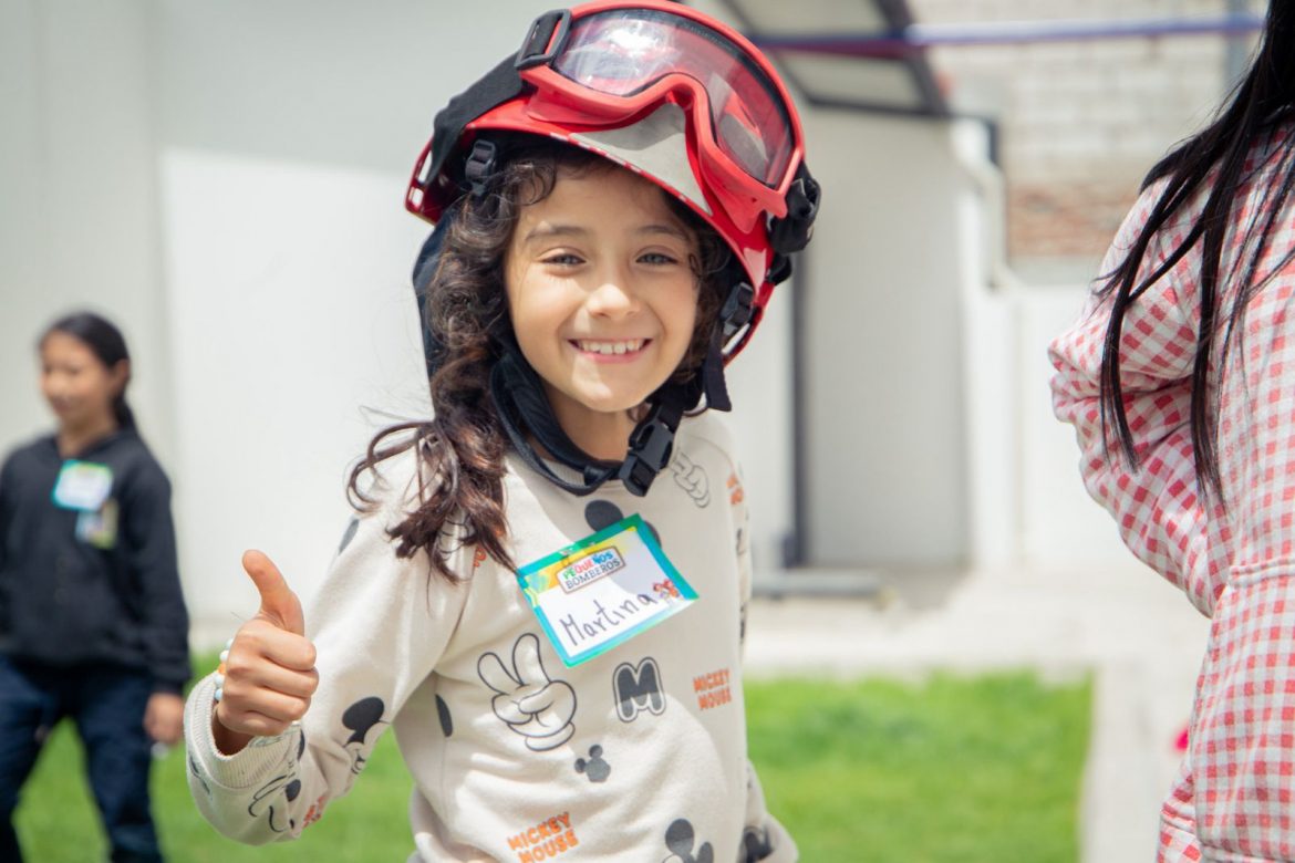 Inició el campamento vacacional «Pequeños Bomberos”