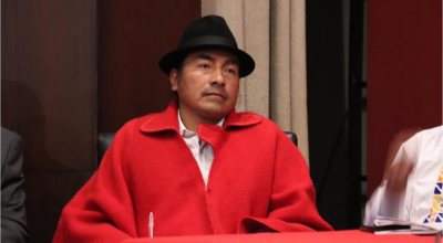Leonidas Iza ataca a Correa: «él no puede volver a gobernar el Ecuador»