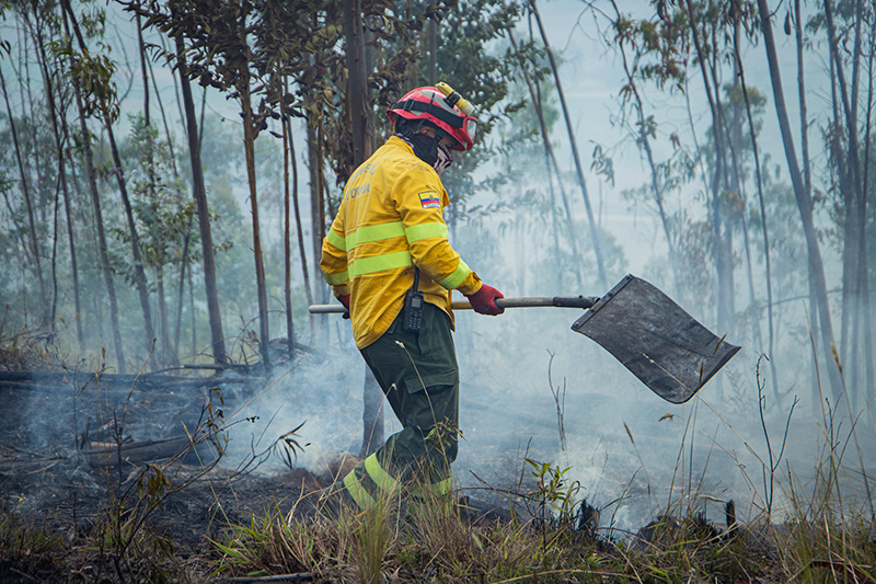 21 emergencias atendidas por Bomberos Riobamba