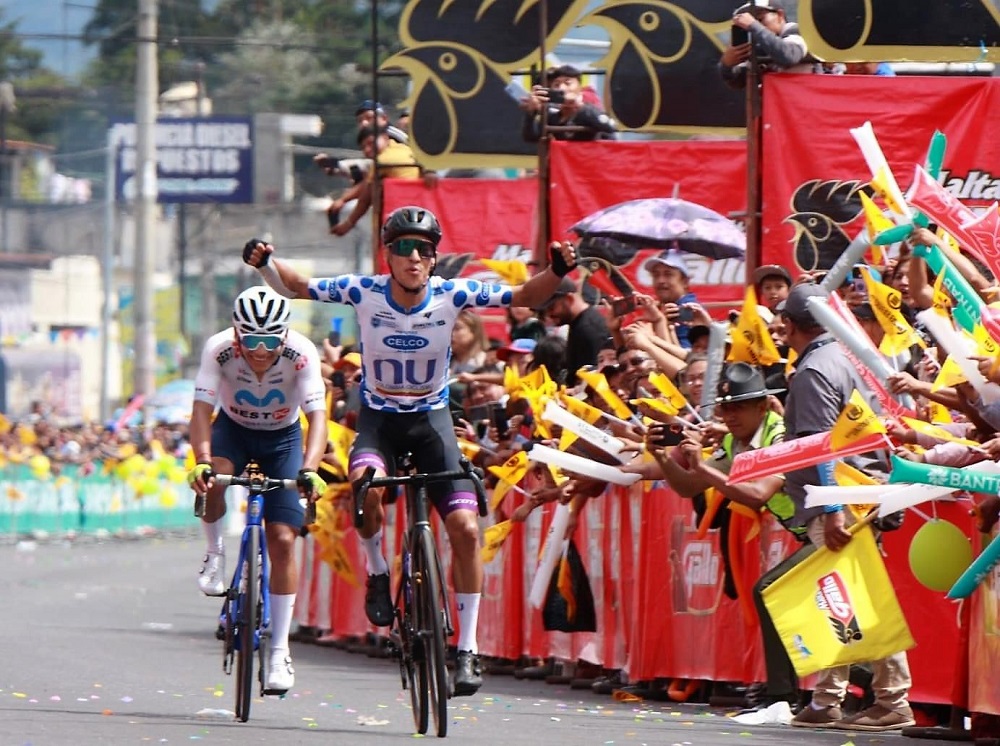 Obando, Guamá y Ulcuango entre los mejores de la Vuelta a Guatemala