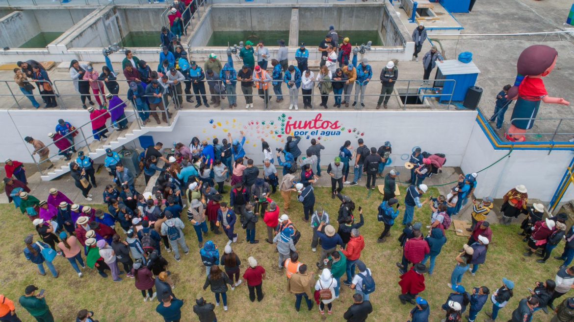Minga Juntos por el Agua celebró el inicio de operaciones de la planta Molobog