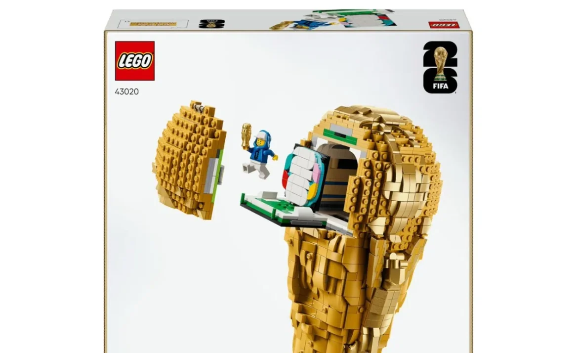 LEGO lanzará un set oficial del Trofeo de la Copa Mundial en marzo de 2026
