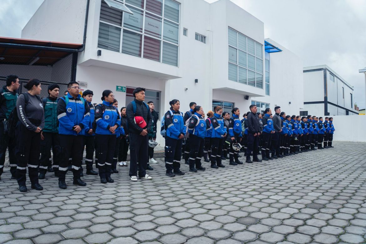 Bomberos de Riobamba inició capacitaciones “Stop the Bleed” dirigidas a estudiantes de emergencias médicas
