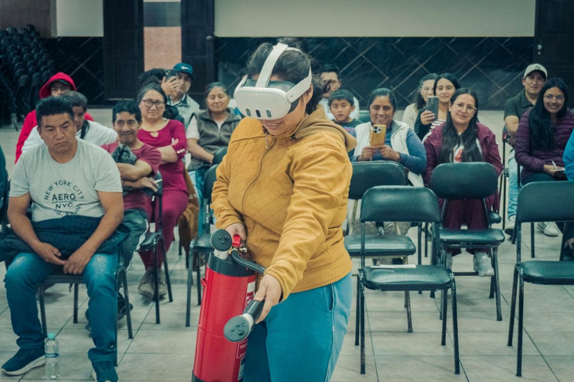 Capacitación ciudadana fortalece la prevención de incendios en Riobamba
