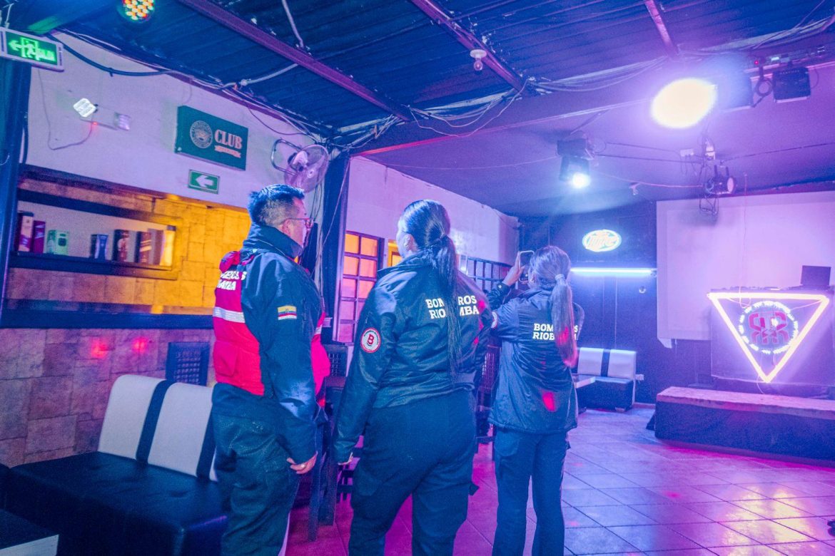 Operativo verifica medidas de seguridad en locales nocturnos