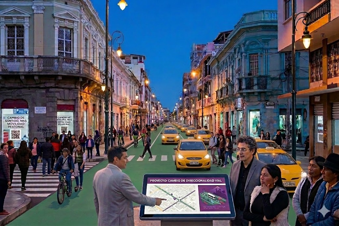 Proyecto vial busca una circulación más ágil en Riobamba