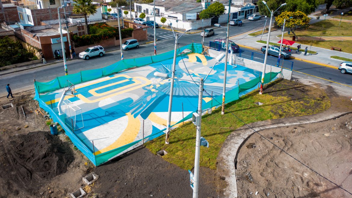 Parque de los adolescenetes en Bellavista culmina su primera etapa