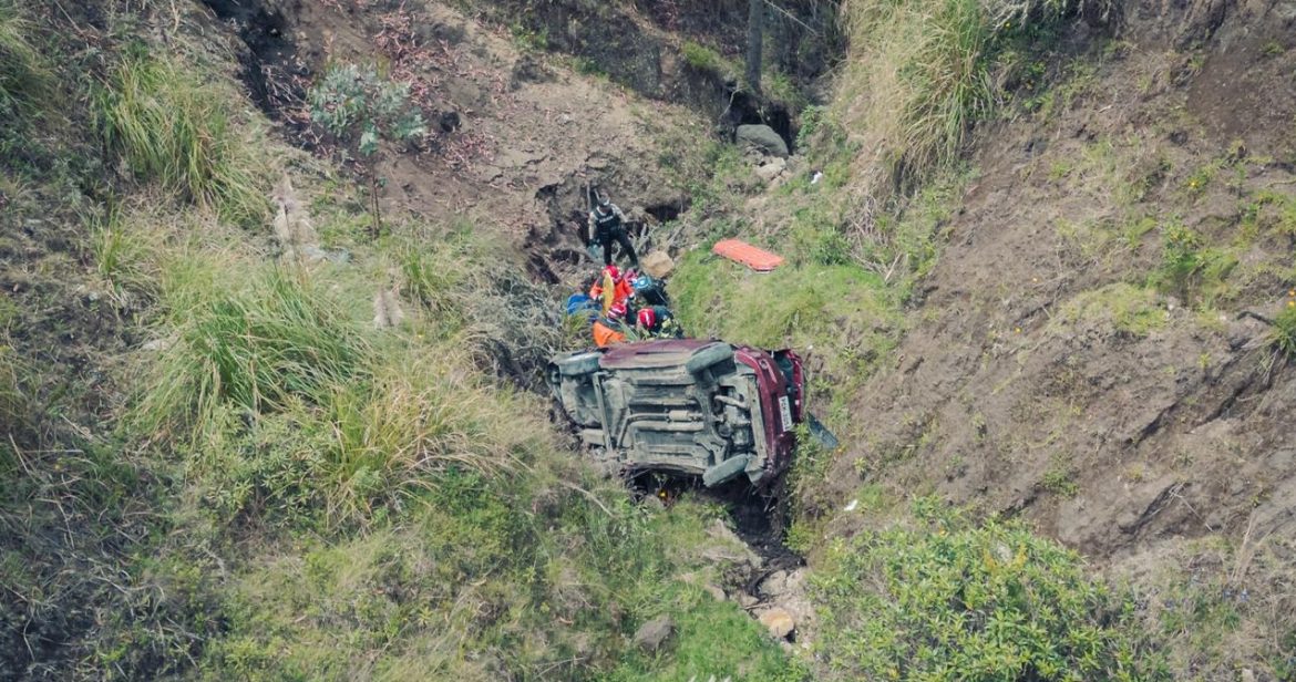 Siniestro vial en Punín deja una persona fallecida