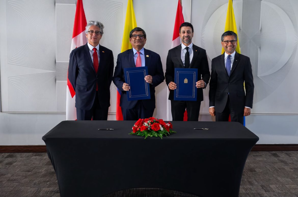 Gobierno del Presidente Daniel Noboa firma Tratado de Libre Comercio con Canadá y abre el mercado para más de 600 productos ecuatorianos